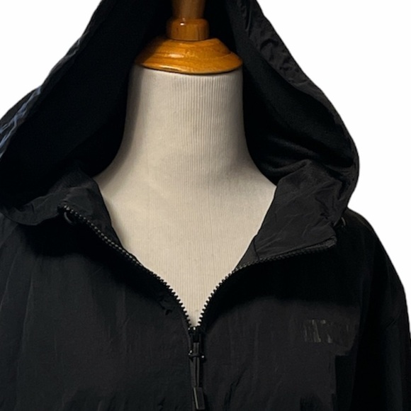 Victoria’s Secret black fully lined, hooded jacket - Picture 2 of 13